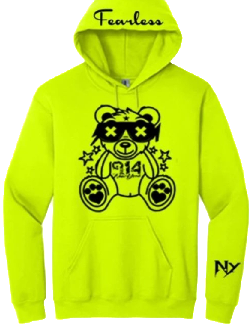 Highlight Green Long Sleeve Hoodie
