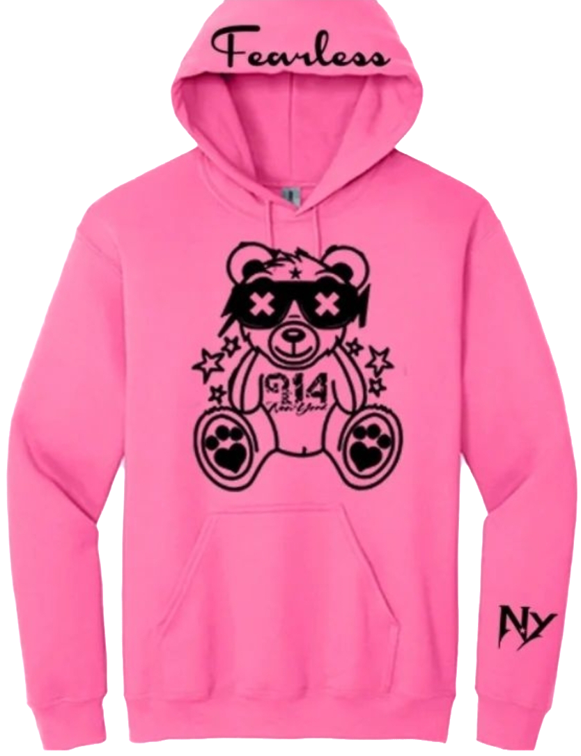 Pink Long Sleeve Hoodie