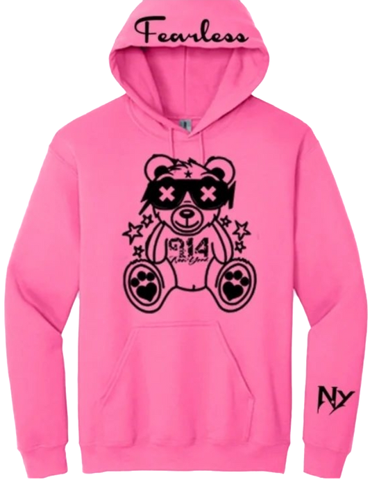 Pink Long Sleeve Hoodie